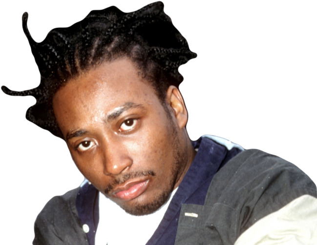 Ol Dirty Bastard W Braids - Ol Dirty Bastard In 1995 (649x502), Png Download