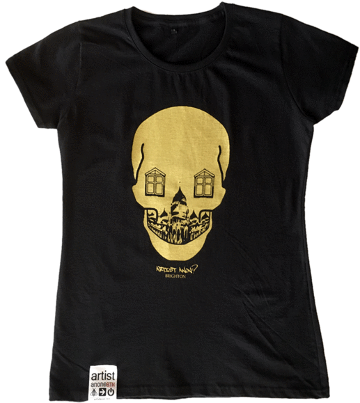 2012 Women's Gold Skull - Skull (540x720), Png Download
