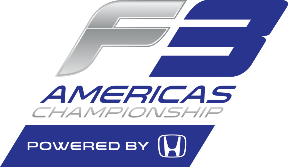 F3 Americas Logo Metallic - Formula 3 (1000x580), Png Download
