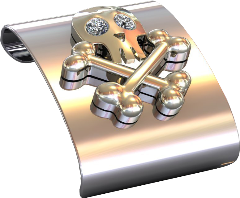 Bracciali Per Rolex Con Teschio (1280x1024), Png Download