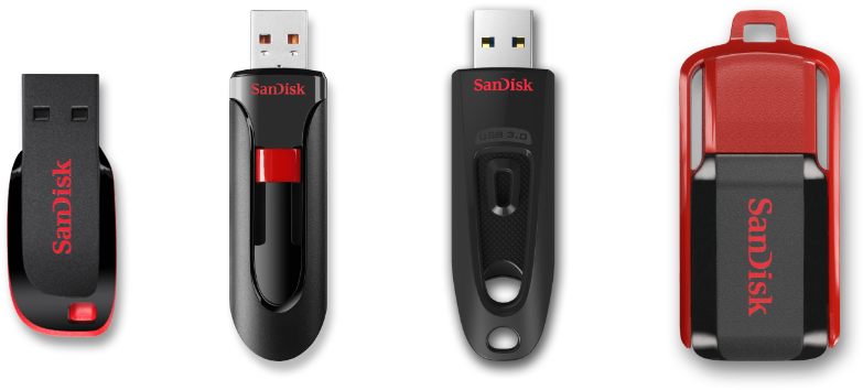 Usb Flash Drive (822x387), Png Download