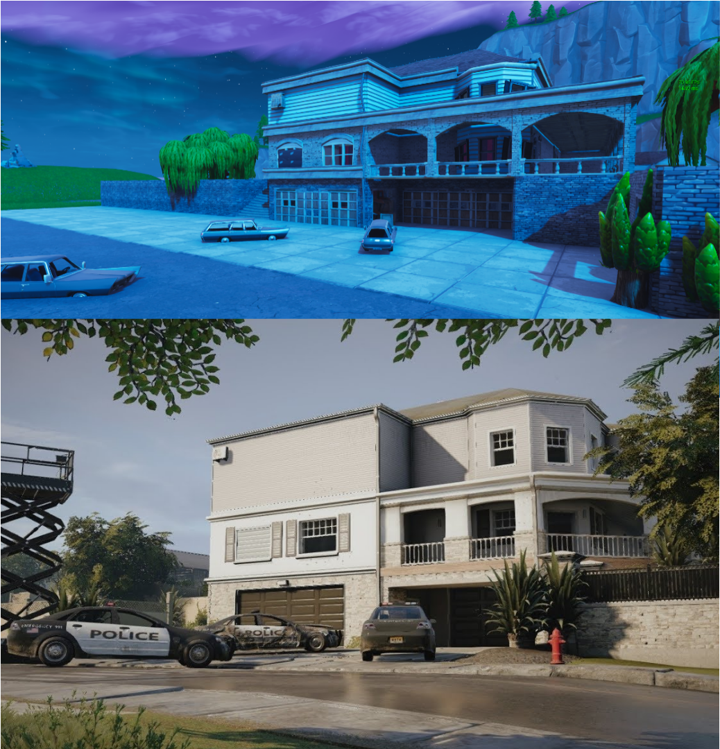 Artistichouse From Rainbow - Rainbow Six Siege House Map (1920x1080), Png Download