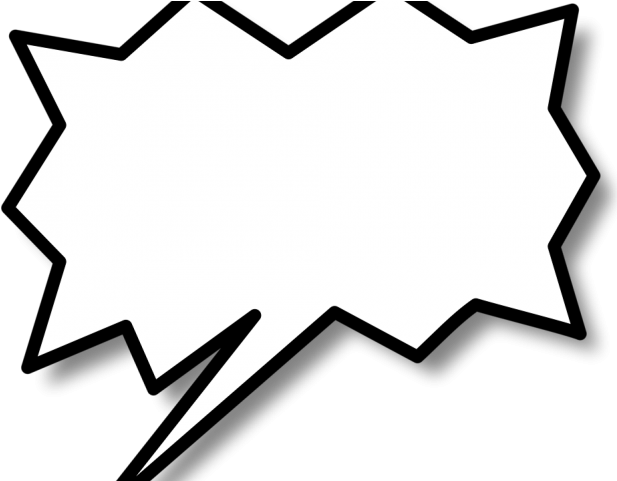 Original - Speech Balloon (640x480), Png Download