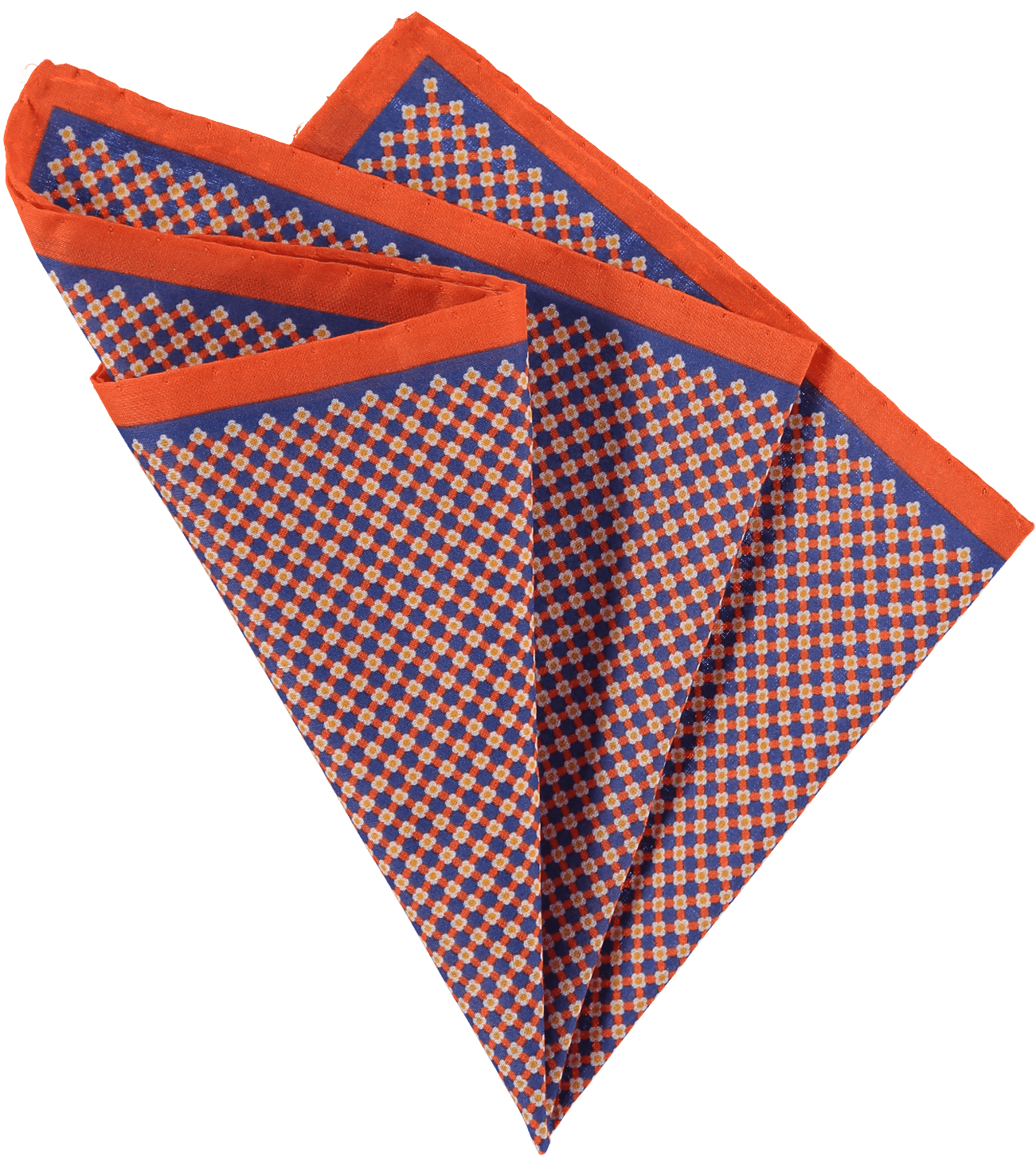 Cotton Pocket Square Geometric Red - Patterned Silk Pocket Squares (1500x1501), Png Download