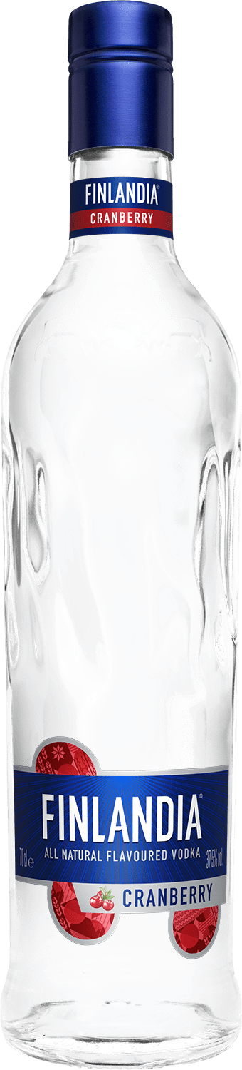 Finlandia Cranberry - Finlandia Raspberry Vodka (340x1500), Png Download