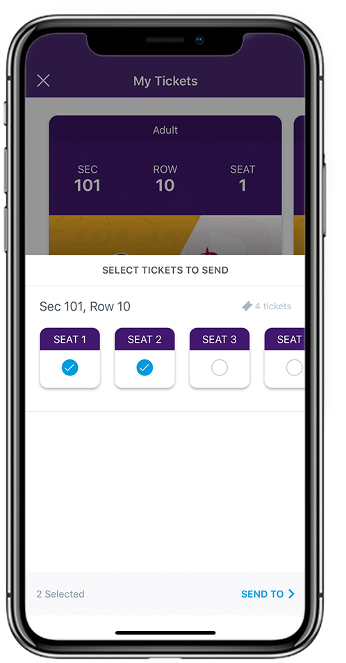 Step - Lakers App My Tickets (520x970), Png Download