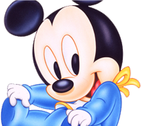 Mickey Mouse Clipart Baby - Baby Mickey Mouse Invitation Card (640x480), Png Download