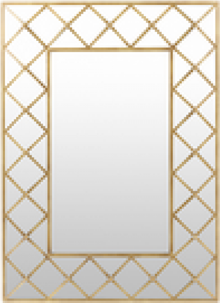 Sy Mirror Gold $629 Mrr221012 - Mirror (600x600), Png Download