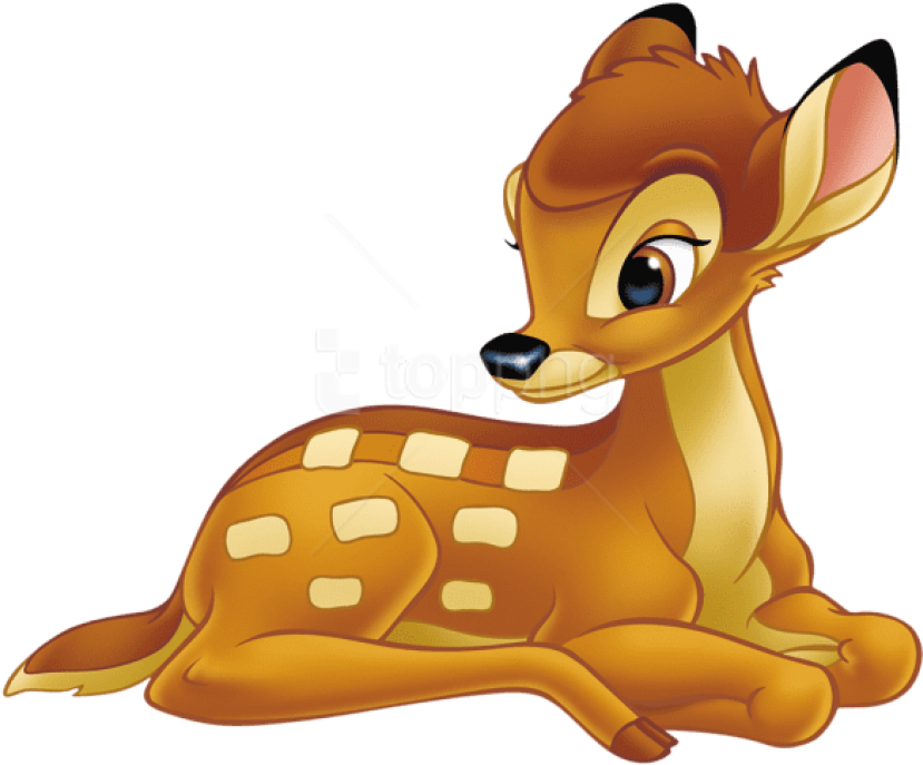 Free Png Download Bambi Cartoon Transparent Clipart Bambi Disney Character Full Size Png Download Seekpng