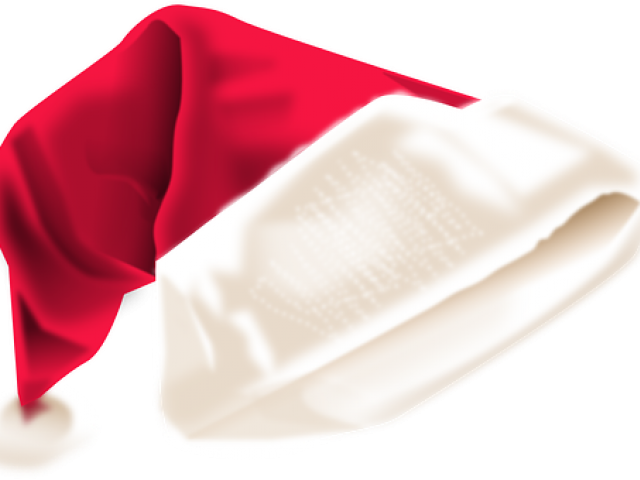 Drawn Santa Hat Clear Background - Santa Claus Hat (640x480), Png Download