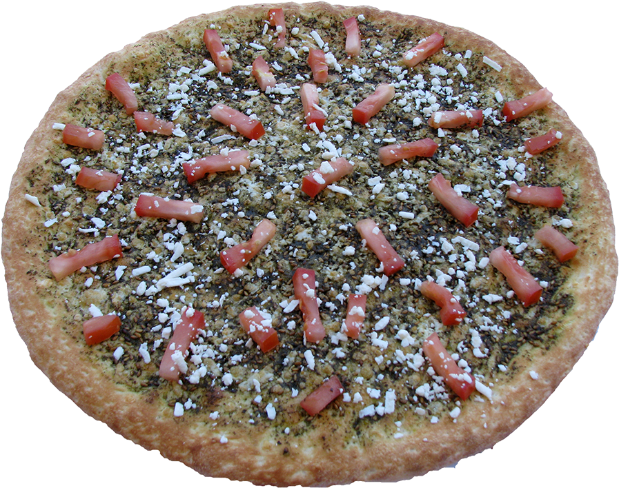 Oregano Pizza - Flatbread (1000x750), Png Download