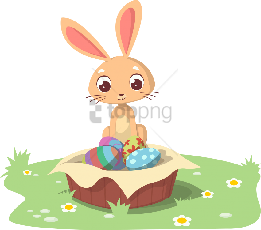 Free Png Download Easter Bunny Bunny Illustration Png - Easter Bunny Bunny Illustration (850x751), Png Download