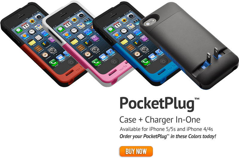 We Make Innovative Accessories Pocketplug™ Iphone 5/5s - Iphone (962x587), Png Download