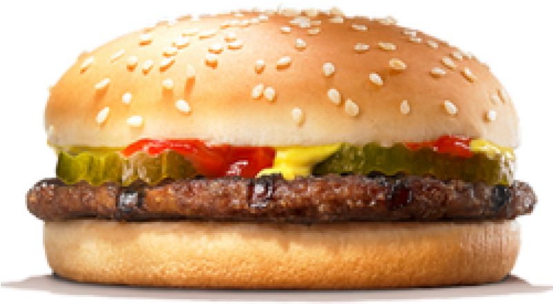 King Whopper Hamburger Big Cheeseburger Veggie Burger - Cheeseburger Burger King (800x800), Png Download