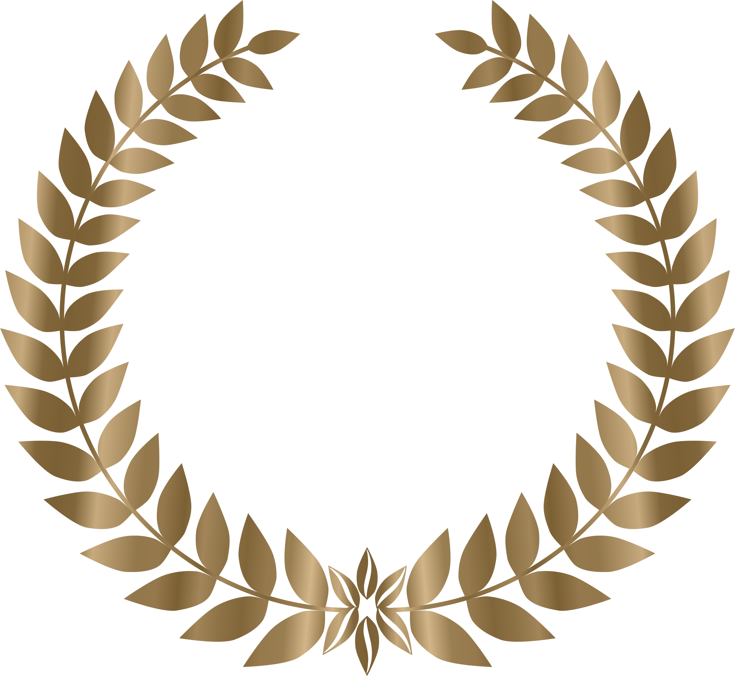 Big Image - Laurel Leaves (2362x2172), Png Download