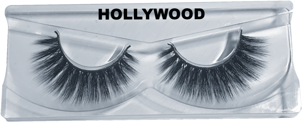 Hollywood Faux Mink Lashes - Her Mannerisms (1024x415), Png Download