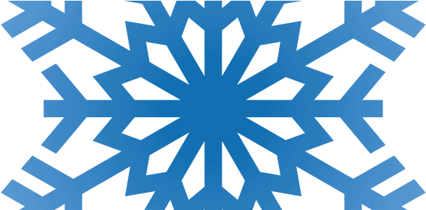 Snowflake Clipart Clear Background - Snowflake Transparent Background Png (700x300), Png Download