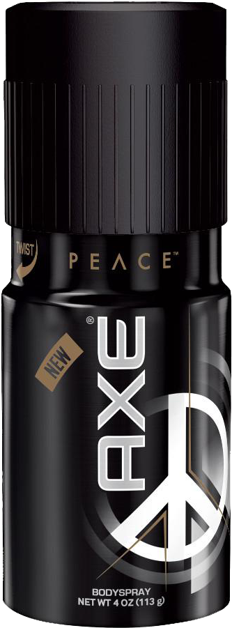 Axe Spray Png Image - Axe Peace (750x1000), Png Download