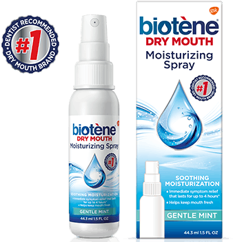 Spray - Biotene Dry Mouth Spray (339x364), Png Download