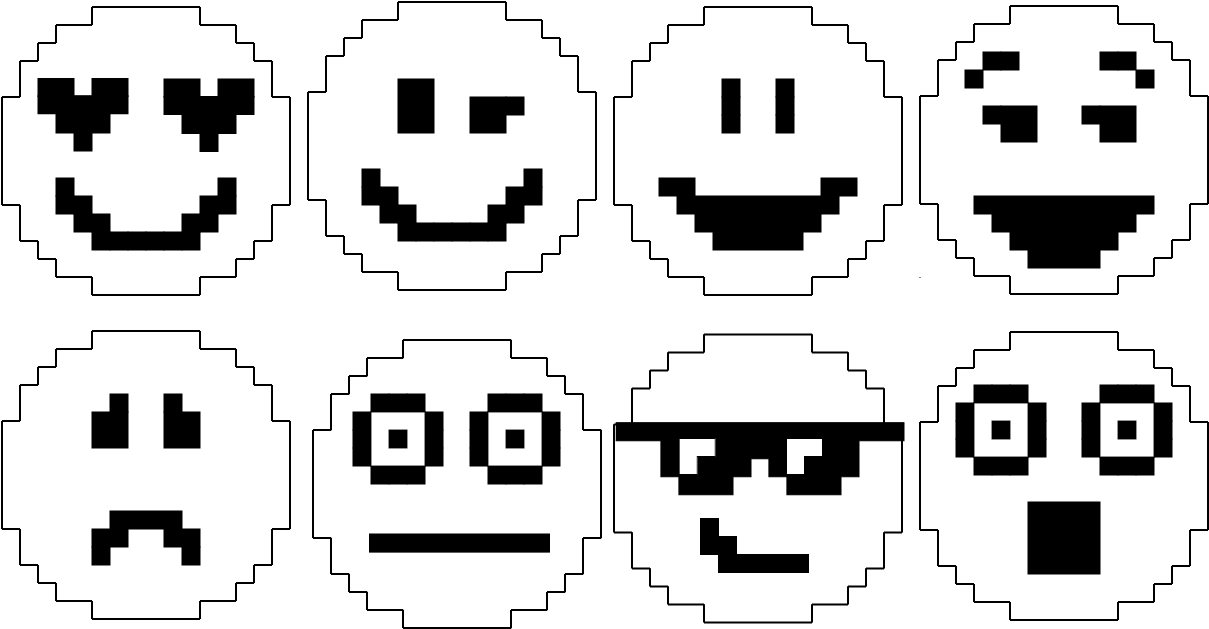 For This Card I Kept The Front Super Simple, Because - Neat And Tangled Pixelated Circle (1209x645), Png Download