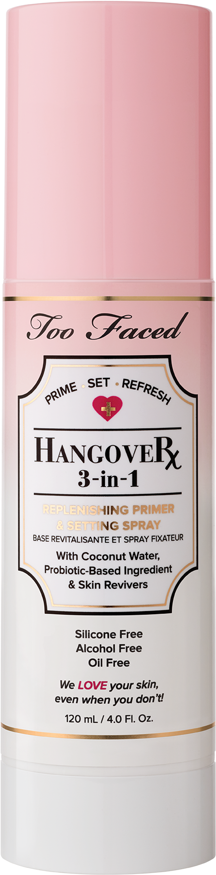 Hangover - Too Faced 'hangover 3-in-1' Replenishing Primer And (2000x1800), Png Download
