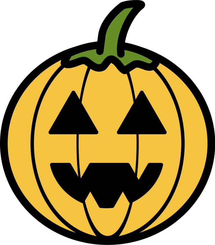 Brian Free Jack-o& - Haunted Pumpkin Clip Art (700x800), Png Download