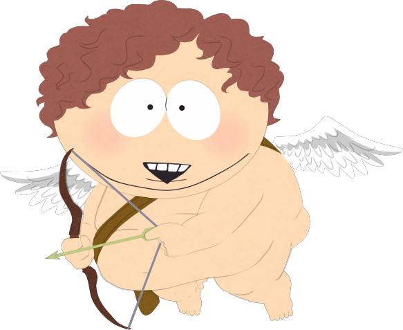 Cupid Cartman - Armor Eric South Park (583x477), Png Download