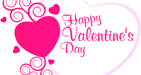 Image Of Happy Valentines Day Clipart - Happy Valentine's Day 2018 (600x300), Png Download