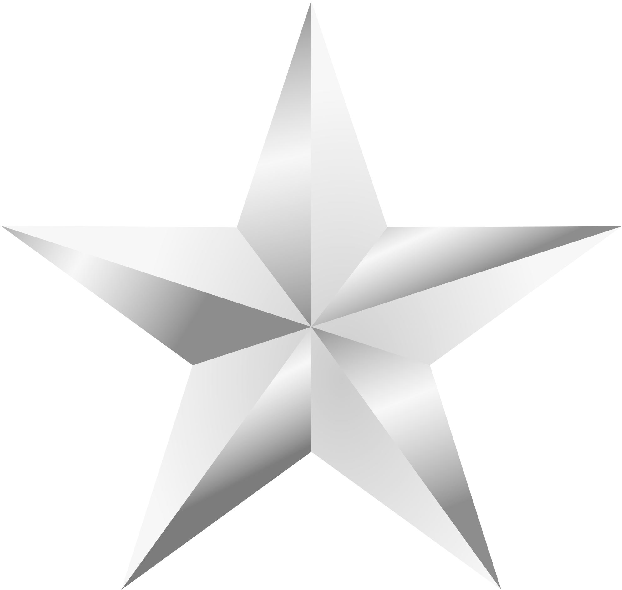 Open - Silver Stars Svg (2000x1909), Png Download