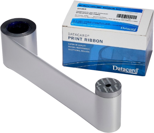 Graphics Monochrome Ribbon Kit, Silver [yield = 1,500] - Entrust Datacard (700x573), Png Download