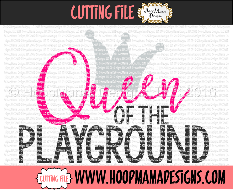 Svg Stock Queen Of The Playground Png Dxf Eps - Scalable Vector Graphics (900x733), Png Download