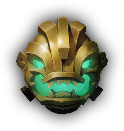 Strong But Relatively Slow, Illaoi Needs To Be Careful - Illaoi Png (395x418), Png Download