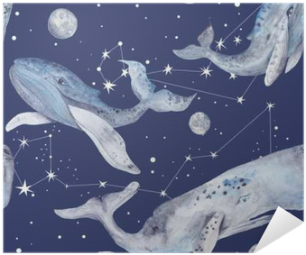 Celestial Whales Designer Bums (400x400), Png Download