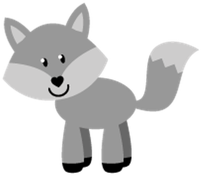 Cute Woodland And Forest Animals - Forest Animals Clipart (468x399), Png Download
