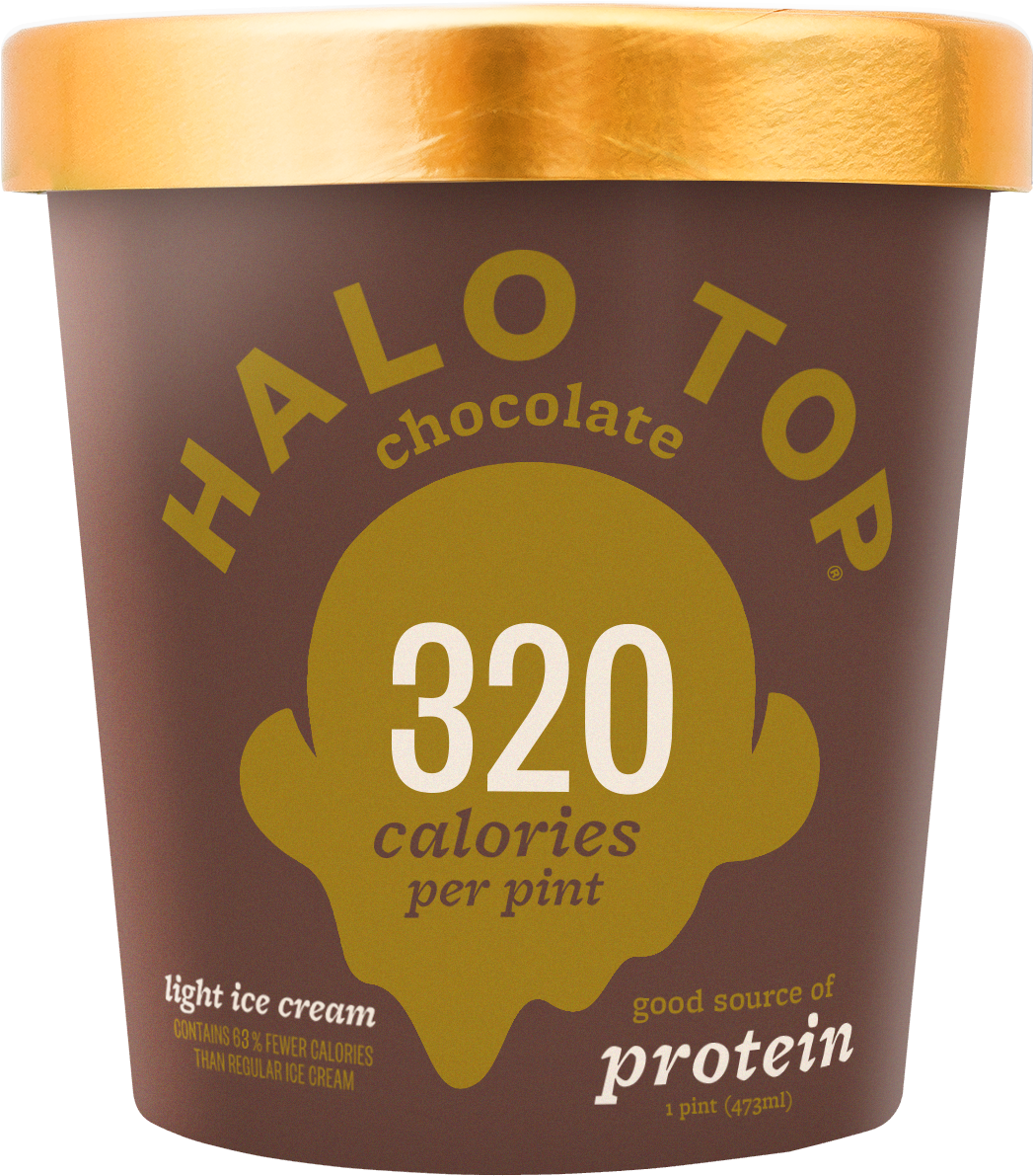 Halo Top Chocolate Ice Cream, 1 Pint - Halo Top Ice Cream Red Velvet (1250x1250), Png Download