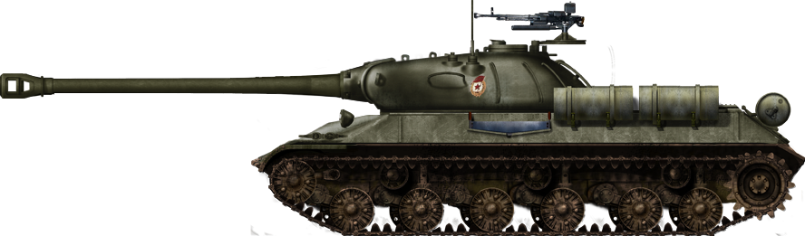 Iosif Stalin 3 Model 1944, From An Independent Guards - Polish Tanks Cold War (888x261), Png Download