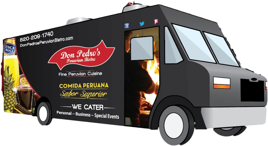 Food Trucks Near Me, Tucson Food Trucks, Mexican Food - Commercial Vehicle (953x533), Png Download