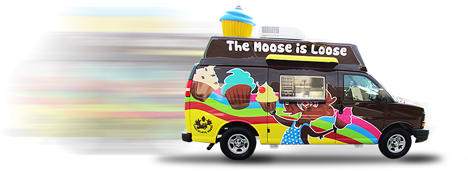 Concession Trailers Used Food Trucks For Sale - Food Truck Ice Cream Png (1000x350), Png Download