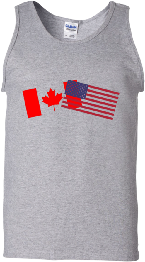 American Canadian Flags - 100 - May We Meet Again (900x900), Png Download