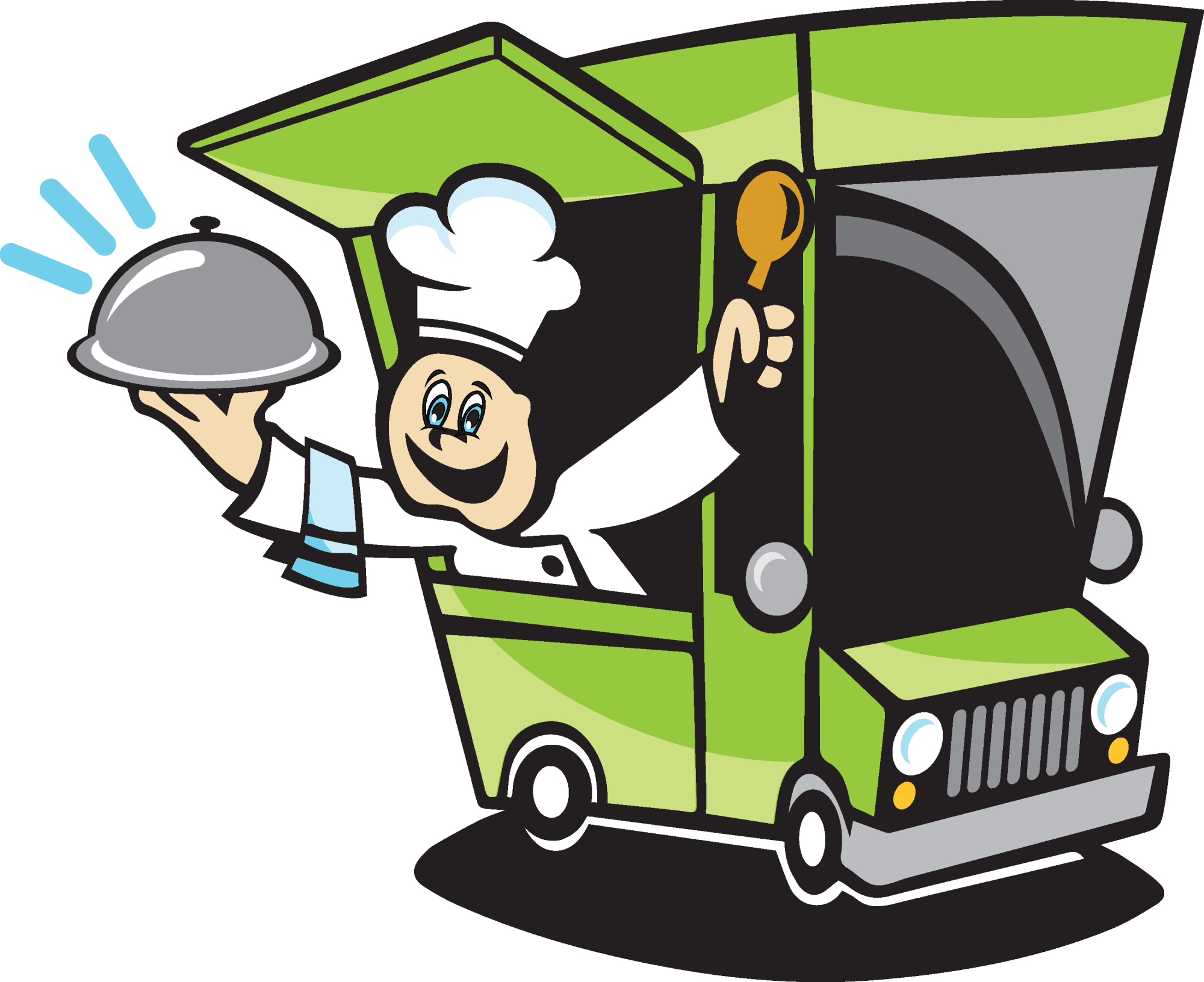 *dates & Locations Are Subject To Change Without Notice - Food Truck Cartoon Transparent (2000x1631), Png Download