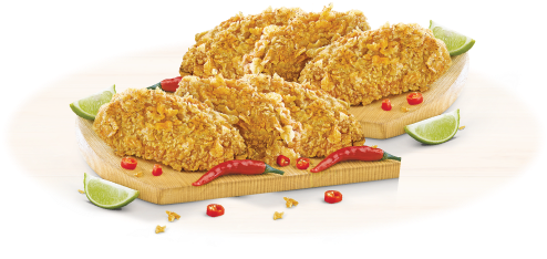 6 Pc Hot Wings - Buffalo Wing (510x510), Png Download