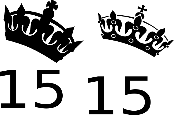 Pink Tiara Clip Art At Clker Com - Crown Clipart Slanted (600x397), Png Download