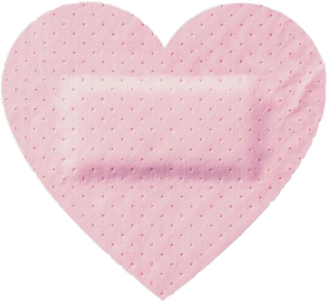 Want These Band-aids - Pink Heart Shaped Band Aid (500x500), Png Download