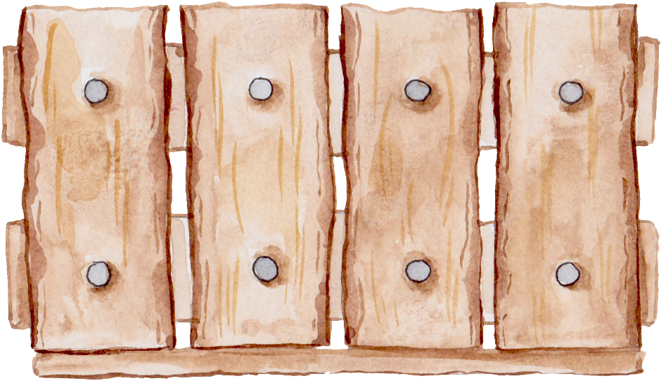 This Graphics Is Cartoon Beautifully Decorated Fence - Cartoon (1024x801), Png Download