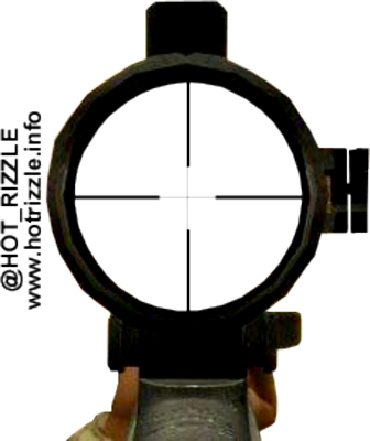 Sniper Scope Shooterviewperfect Detail - Sniper Rifle View Png (336x400), Png Download