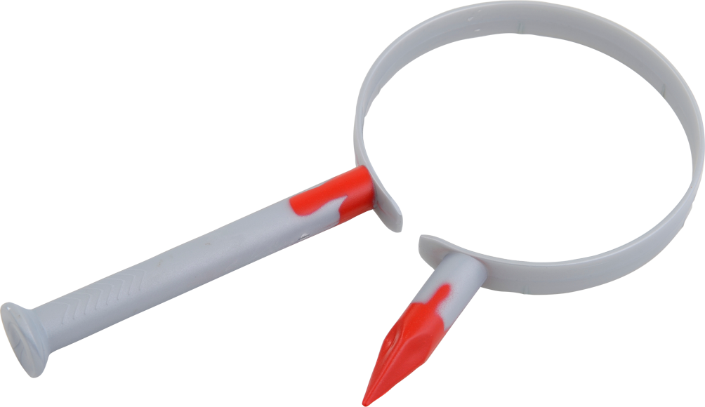 Nail Through Head, , Large - Head (1004x580), Png Download