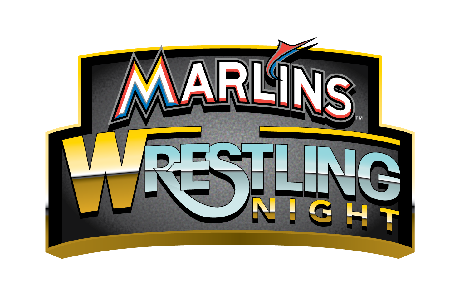 Miami - Miami Marlins Bumper Sticker - Glitter (1811x1236), Png Download