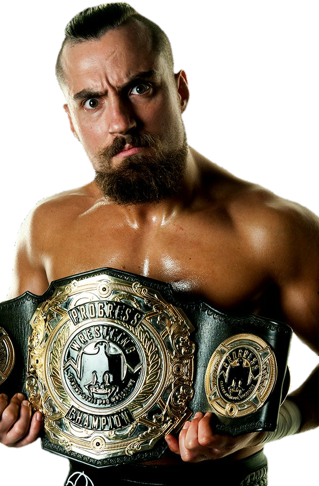 Pin By Hickbilly63 On Wrestling - Marty Scurll Progress Champion (627x954), Png Download