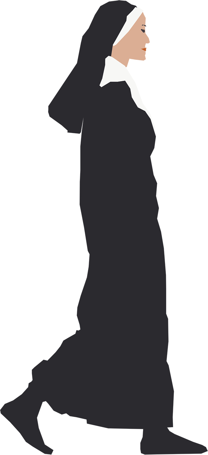 Kinga Łukasińska - Laola Design Flat People (682x1492), Png Download