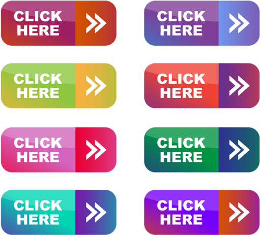 Creative Colorful Click Here Button Collection, Creative, - Watch Now (640x640), Png Download